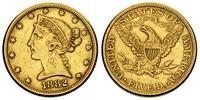 5 dolarów 1882, Filadelfia, złoto 8.33 g