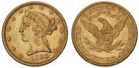 5 dolarów 1893, Filadelfia, złoto 8.35 g