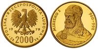 2.000 złotych 1979, Warszawa, Mieszko I, złoto 8