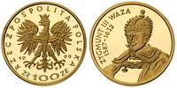 100 złotych 1998, Warszawa, Zygmunt III Waza, zł