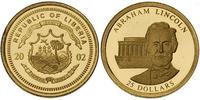 25 dolarów 2002, Abraham Lincoln, złoto 0.72 g