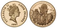 50 dolarów 1997, Hernando Cortes, złoto "583" 4.