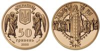50 hrywien 2000, złoto "900" 17.44 g, moneta w o