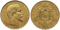 50 franków 1857/A, Paryż, złoto 16.09 g