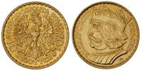 10 złotych 1925, Warszawa, Chrobry, złoto 3.22 g