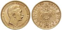 20 marek 1907/A, złoto 7.96 g