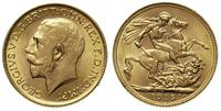 1 funt 1915, Londyn, złoto 7.98 g