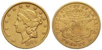 20 dolarów 1869/S, San Francisco, złoto 33.37 g
