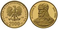 2.000 złotych 1979, Mieszko I, złoto 8.04 g
