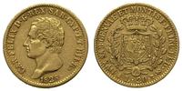 20 lirów 1828 / L, złoto 6.39 g