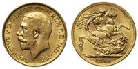 1 funt 1914, złoto 8.00 g