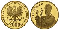 2.000 złotych 1982, Szwajcaria, Jan Paweł II, na