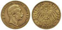 10 marek 1890, Berlin, złoto 3.93 g