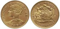 100 pesos 1962, złoto 20.34 g