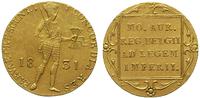 dukat 1831, Utrecht, złoto, 3.38 g