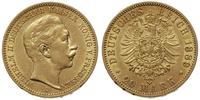 20 marek 1889/A, Berlin, złoto 7.91 g