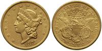 20 dolarów 1875 / S, San Francisco, złoto, 33.37
