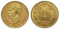 20 lirów 1882, Rzym, złoto, 6.44 g