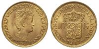 10 guldenów 1917, Utrecht, złoto, 6.72 g