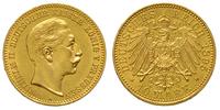 10 marek 1895 A, Berlin, złoto 3.99 g, rzadki ro