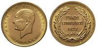 100 kurush 1977, złoto 7.20 g