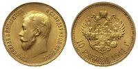 10 rubli 1911, Petersburg, złoto 8.60 g
