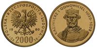 2.000 złotych 1980, Warszawa, Kazimierz I Odnowi