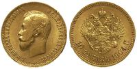 10 rubli 1904, Petersburg, złoto 8.60 g