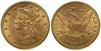 10 dolarów 1888, San Francisco, złoto 16.72 g