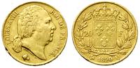 20 franków 1820/Q, Perpignan, złoto 6.41 g, Gado