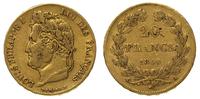 20 franków 1840, złoto 6.42 g