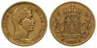 40 franków 1829/A, złoto 12.74 g, wybito tylko 2