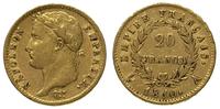 20 franków 1810/A, złoto 6.39 g