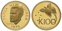 100 kina 1975, złoto 9.79 g