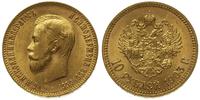 10 rubli 1903, Petersburg, złoto 8.60 g