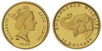 25 dolarów 1990, Słoń, złoto 1.27 g, Friedberg 2