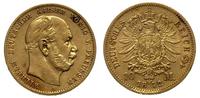 10 marek 1872 / A, Berlin, złoto 3.93 g, J. 242 