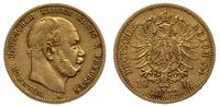 10 marek 1872 / A, Berlin, złoto 3.94 g, J. 242 