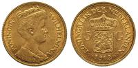 5 guldenów 1912, złoto 3.35 g