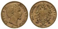 20 marek 1873, Monachium, złoto 7.90 g, Jaeger 1