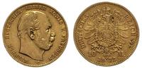 10 marek 1872, Frankfurt, złoto 3.94 g, Jaeger 2