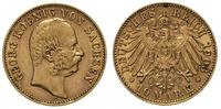 10 marek 1903, Muldenhütten, złoto 3.96 g, Jaege