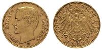 10 marek 1904, Monachium, złoto 3.97 g, Jaeger 2
