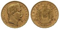20 franków 1868 /BB, Strasburg, złoto 6.40 g