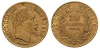10 franków 1866 /A, Paryż, złoto 3.20 g