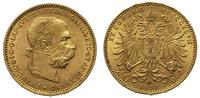20 koron 1897, Wiedeń, złoto 6.77 g