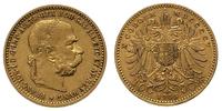 10 koron 1905, Wiedeń, złoto 3.37 g