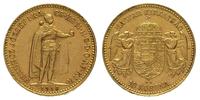 10 koron 1910, złoto 3.39 g
