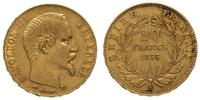 20 franków 1855 /A, Paryż, złoto 6.43 g