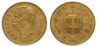 20 lirów 1882 /R, złoto 6.45 g